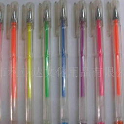 利亚达文化用品 专业供应彩色中性笔及文化器材